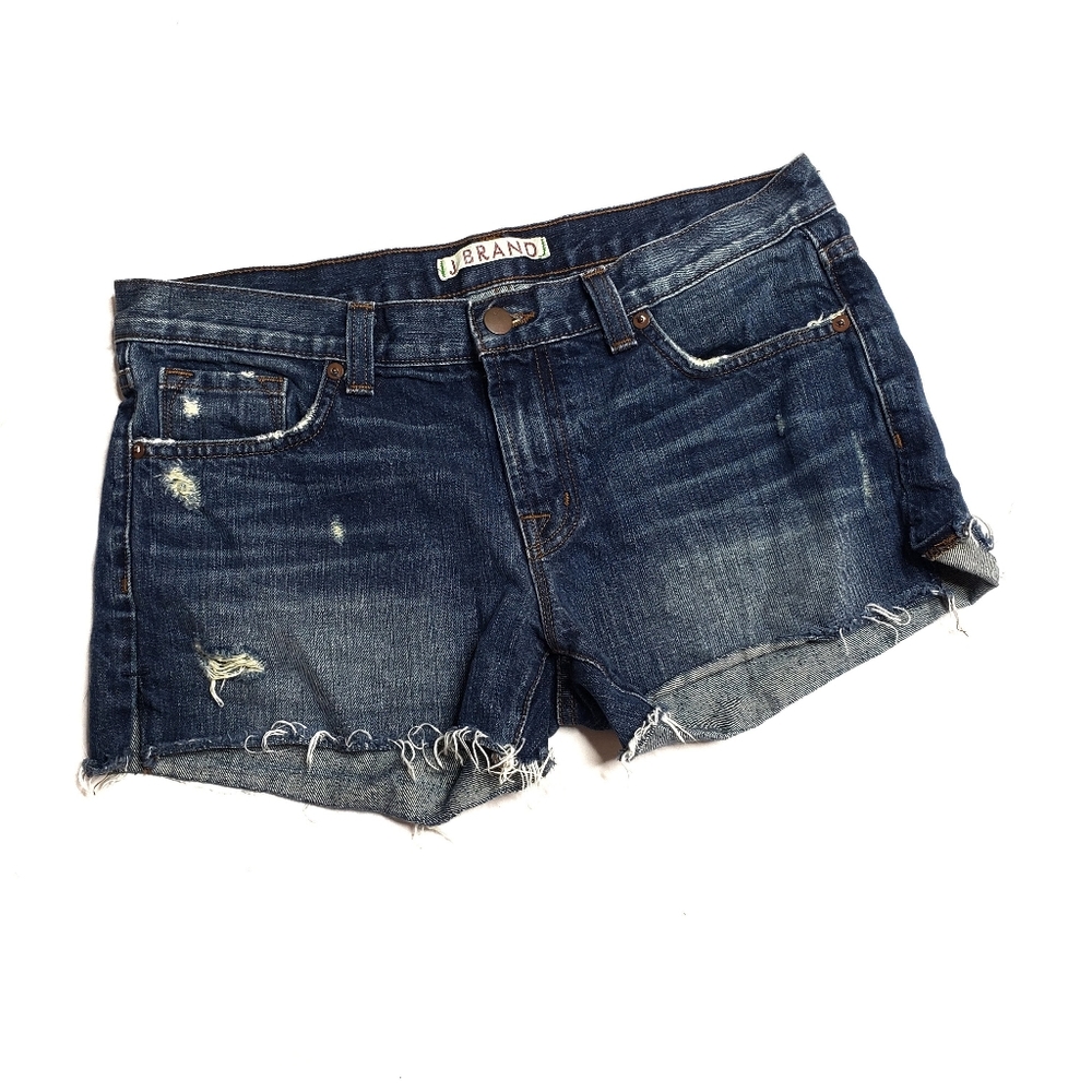 J Brand Rio Cut off Shorts in Leon Wash